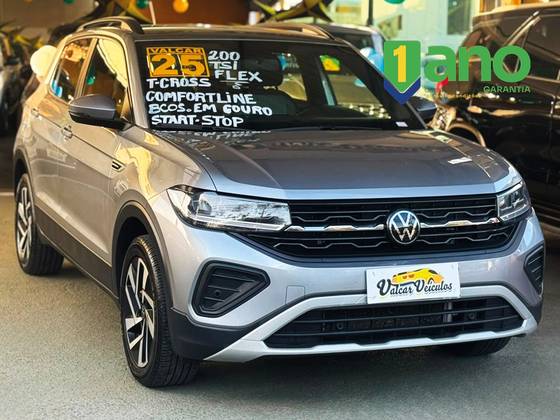 VOLKSWAGEN T-CROSS 1.0 200 TSI TOTAL FLEX COMFORTLINE AUTOMÁTICO VOLKSWAGEN T-CROSS 1.0 200 TSI TOTAL FLEX COMFORTLINE AUTOMÁTICO
